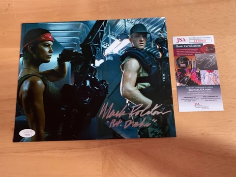Mark Rolston “Aliens” Autographed Photo JSA Authentication Cover