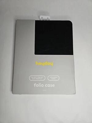 Apple iPad Air 10.9 inch and iPad Pro 11 inch Folio Case - heyday Black - Image 1 of 4