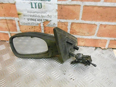 PEUGEOT 306 2000 HATCHBACK NS LADO DEL PASAJERO MANUAL PUERTA ESPEJO RETROVISOR NEGRO  Foto 1 de 4