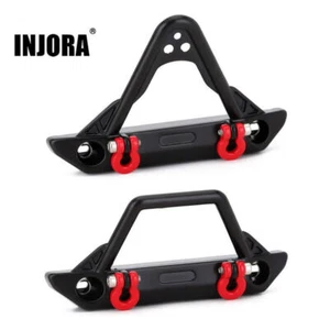 Parachoques delantero INJORA, luz para coche de radiocontrol 1/24 axial SCX24 Jeep Wrangler Gladiator (1) - Imagen 1 de 23