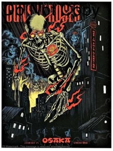 Guns N Roses Poster concerto musicale 12""x18 - Foto 1 di 1