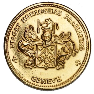 SVIZZERA GENEVE Gettone per Orologi PIAGET HORLOGERS JOAILLIERS - Imagen 1 de 2