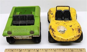 Vintage Tonka Ruff Rider Amphicat 6 Wheel Buggy + Beach Dune Buggy Pressed Steel - Picture 1 of 8