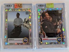 Pair Arnold Schwarzenegger Governator Cracked Ice Numbered /100 2023 Gas Cards