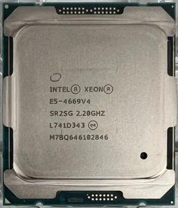 Intel Xeon E5-4669 V4 2.20GHz 22 core 44 threads 135W LGA-2011-3 CPU processor - Picture 1 of 1