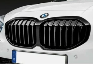 Genuine BMW F40 1 Series Black Single Slatted Kidney Grill 51135A39368 - Picture 1 of 1