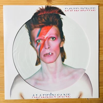 David Bowie Aladdin Sane 12" Vinyl Picture Disc 2023 Parlophone DBASPD 2023 - Image 1 of 3