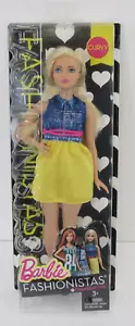 2015 Barbie Fashionistas Curvy Doll "Chambray Chic" #22 NRFB BR321 - Picture 1 of 2