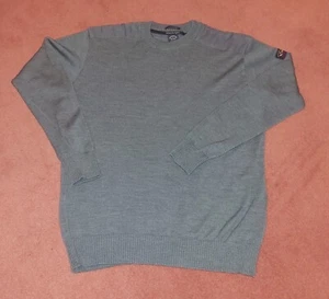 Paul and Shark Bretagne Crew neck Sweater Silver Grey 100% genuine - Picture 1 of 10