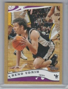 BENO UDRIH 05-06 TOPPS GOLD CARD SERIAL NUMBERED 36/99-GRAB THIS GREAT CARD NOW! - Picture 1 of 12