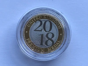Simply-Coins~ 2018 PREMIUM PROOF YEAR SET MEDAL - Picture 1 of 9