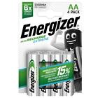 4 x Energizer AA 2300 mAh Rechargeable Batteries EXTREME Pre Charged NiMH LR6