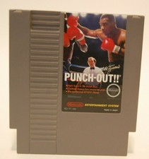 Mike Tyson's Punch-Out NES Game Cartridge Tested + Working CLEAN