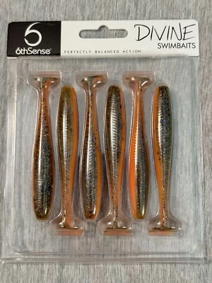 6th Sense Divine 3.8 Swimbaits 3.8"  Baby Bluegill - Image 1 of 3