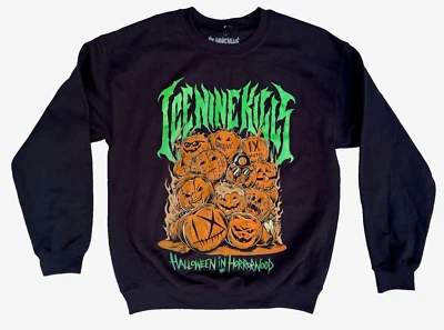 Suéter Pullover Cuello Redondo Ice Nine Kills Halloween en Horrorwood Talla Med Foto 1 de 4