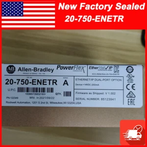 Adaptador Ethernet 1 pieza 20-750-ENETR Allen Bradley ENVÍO GRATUITO NUEVO EN CAJA EE. UU. - Imagen 1 de 3