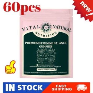 Vital Source Feminine Balance Gummies,Support Women's Health&Wellnes-60- PC S - Imagen 1 de 10