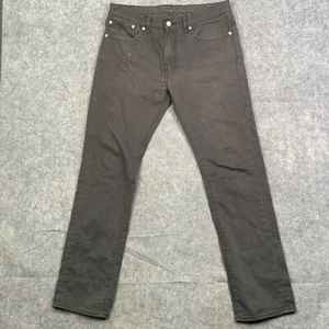 LEVIS 513 Pantalone in velluto a coste slim dritto 33x31 (etichetta 32x32) bianco-tab grigio sbiadito - Foto 1 di 12