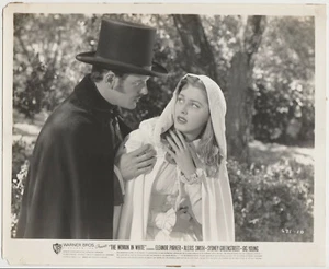 Foto fija Eleanor Parker + Gig Young de colección 1948 LA MUJER DE BLANCO - Imagen 1 de 2