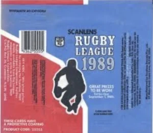 1989 Scanlens Rugby League Card Singles - Picture 1 of 20