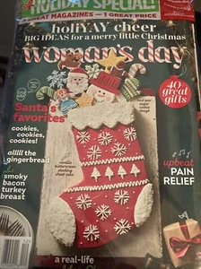 Woman’s Day Magazine Dec. 2022. 3 Magazines -1 Great Price. Holiday Cheer T-531 - Picture 1 of 5