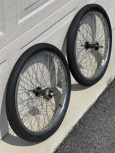 GT Bicycles - GT Bikes - Powerlite - Power Lite - Wheel Set - Chrome 20” Wheels - Picture 1 of 24