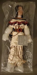 Vintage Danbury "Winter Moon" Native American Brides Indian 17” Judy Belle - Picture 1 of 5