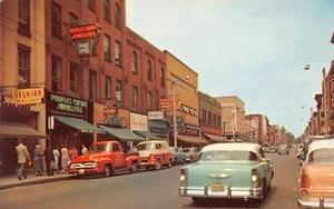 # H2819 PETERBORO, ON., KANADA POSTKARTE, GEORGE STREET - Bild 1 von 2