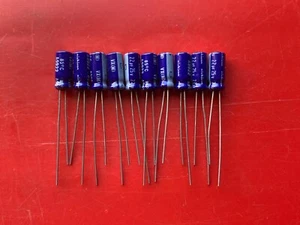 10x UVX1E220MDA NICHICON KONDENSATOR ALAUN ELEKTROLYT 22UF 25V 85' 5X11 RADIAL - Bild 1 von 4
