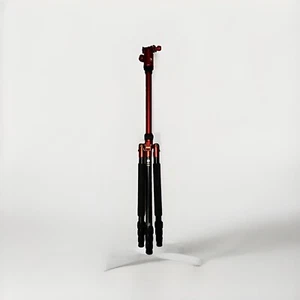 ✅ Open Box Siriu T-004RX Red Aluminum Camera Tripod Lightweight with Ballhead - Picture 1 of 6
