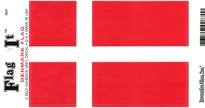 Denmark -Flag Decal - Picture 1 of 1