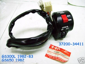 Suzuki GS650 Switch Assy NOS GS300 Handlebar SWITCH 37200-34411 GS 650 Switch - Picture 1 of 9