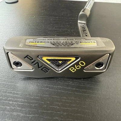 Rare New 2009 Ping iwi B60 Black Dot 35 inches RH Headcover Original Stickers - Image 1 of 4