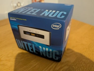 Intel NUC NUC5i3MYHE Core i3-6100U 8GB RAM, 500GB  Hard Drive  Window 10 enterpr - Image 1 of 4
