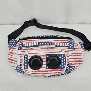 Vintage American Flag Fanny Pack 4th Of July Independence Day - Picture 1 of 11
