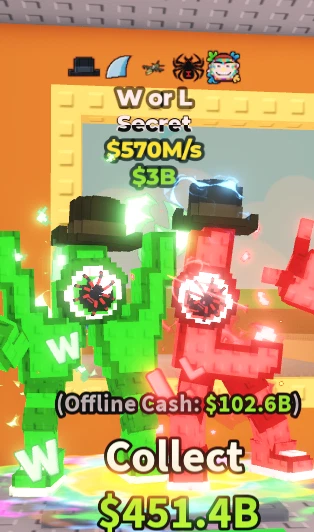 Steal a Brainrot W or L Taco 5 Mutations 570m/s | FAST DELIVERY | NEW - Image 1 of 1