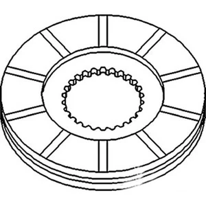 Brake Disc fits Oliver Super 55 Super 66 550 660 66 70277353 fits White 2-44 - Picture 1 of 7