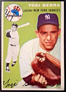 1954 TOPPS YOGI BERRA #50NY YANKEES HOF EX to EX-NM NICE CARD! - Picture 1 of 2