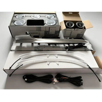Fits For Mercedes Benz C W205 GLC X253 64 Colors Air Vent LED Ambient Light Kit - Image 1 of 4
