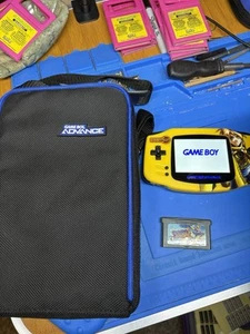Golden Sun Gameboy Advance V2 Retroiluminado IPS GBA Nintendo Bolsa de Transporte RPG Japón - Imagen 1 de 4