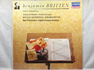 Britten - Cello Symphony, Sinfonia da Requiem - London Enterprise 417 312-1 - Picture 1 of 4