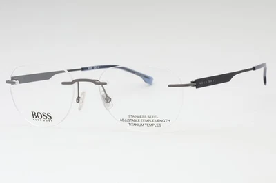 HUGO BOSS Men Eyeglasses Size 54mm-0mm-0mm - Image 1 of 4