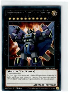 Yu-Gi-Oh! Superdimensional Robot Galaxy Destroyer Rare 1stEdition Lightly Played - Picture 1 of 2
