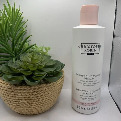 Champú voluminizador delicado Christophe Robin con extractos de rosa 8,4 oz Foto 1 de 3