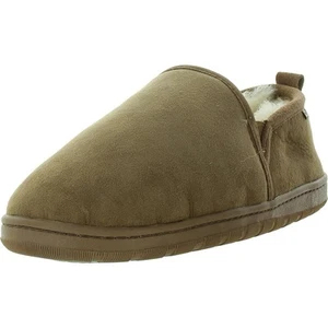 Lamo Mens Doubleface Romeo Tan Suede Loafer Slippers 12 Medium (D) BHFO 0068 - Picture 1 of 3