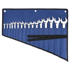 16 Pockets Wrench Roll Organizer, Rolled Tool Pouch Bag with Water Proof Oxfo... - Picture 1 of 7