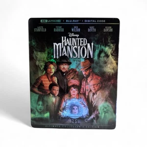 Disney Haunted Mansion 4k UHD + Blu-Ray Combo W/ Walmart Exclusive Slipcover OOP - Bild 1 von 5