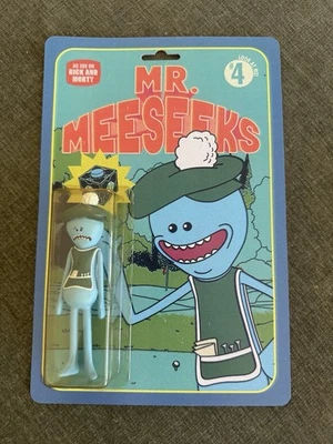 Figura de acción Retroband x [AS] Rick and Morty Mr Meeseeks edición limitada RARA Foto 1 de 2
