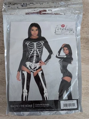 Disfraz Bad To The Bone para mujer adulta talla S/M de Forplay #553457 NUEVO Foto 1 de 4