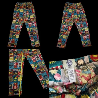 DC Comics Originals Adult Med Lounge Sleep Pants Pajama Bottoms Batman Superman - Image 1 of 4